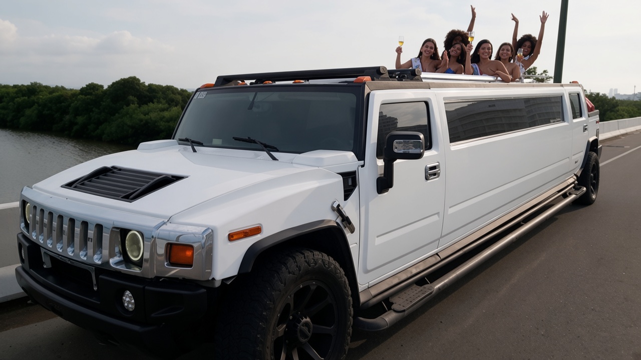 Hummer H2 de techo abierto en Cartagena